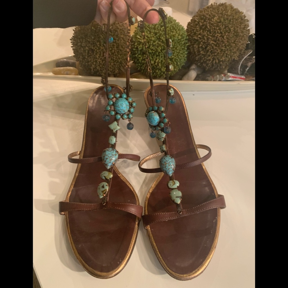 Giuseppe Zanotti Jeweled Sandal